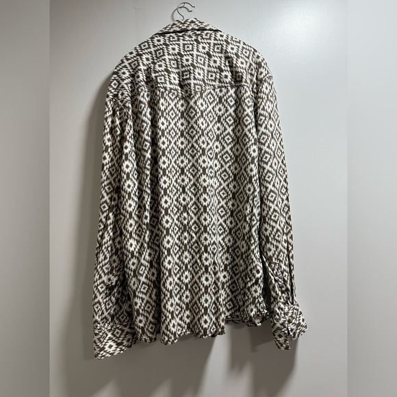 Wrangler Black and Cream Patterned Shirt - Picture 2 of 6